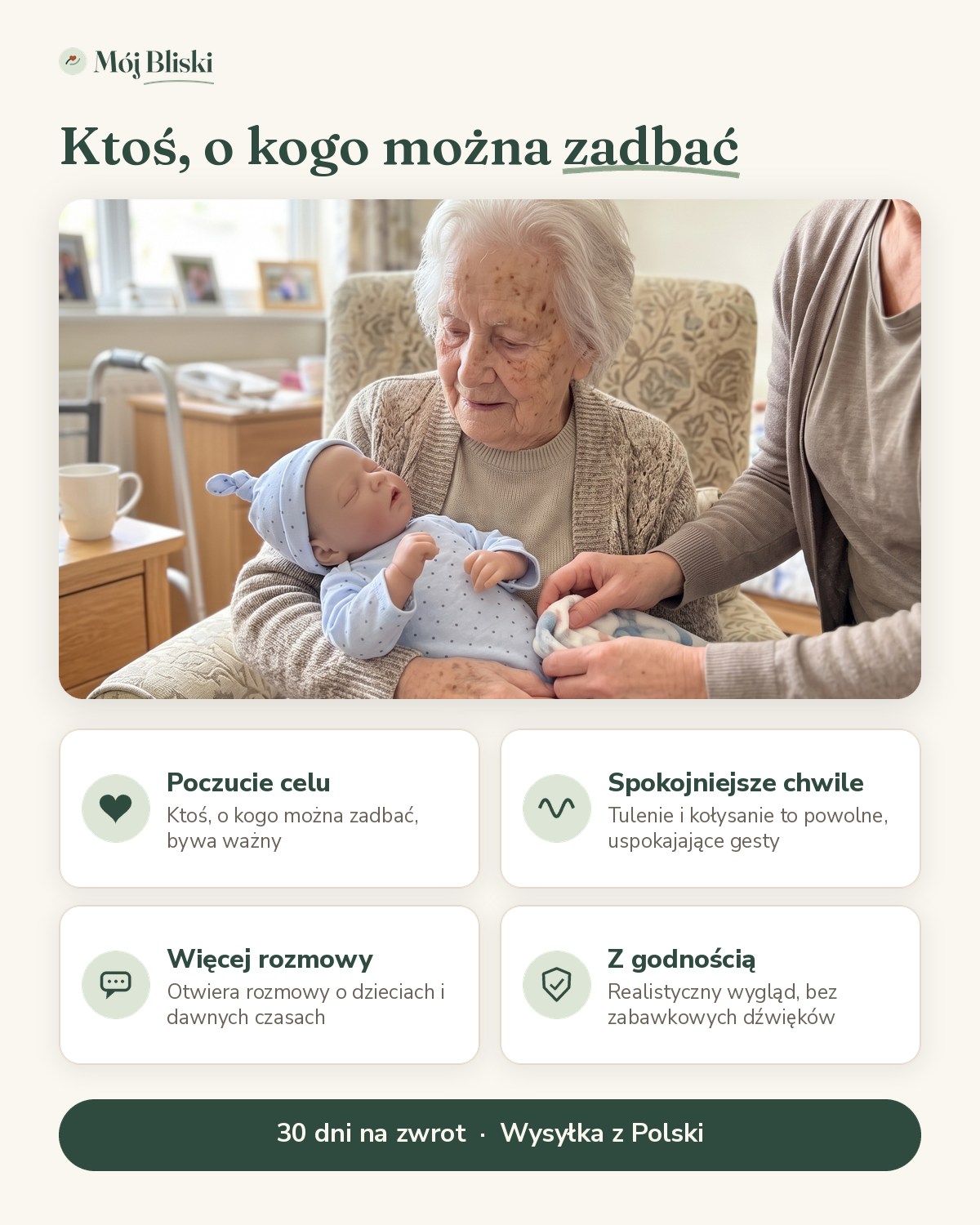 Lalka Bliskości – korzyści